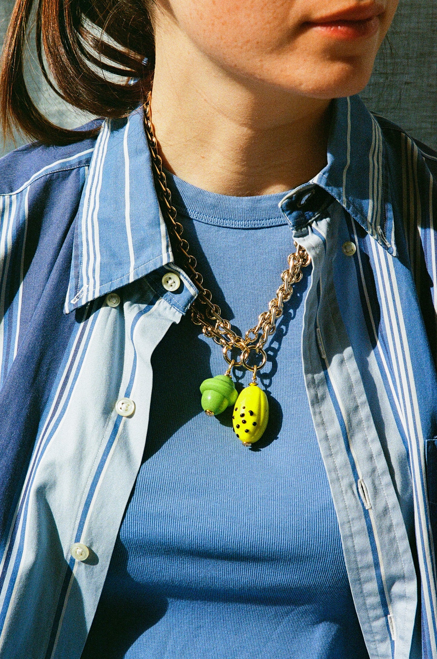 Lungo Big Drop Chain Lemon