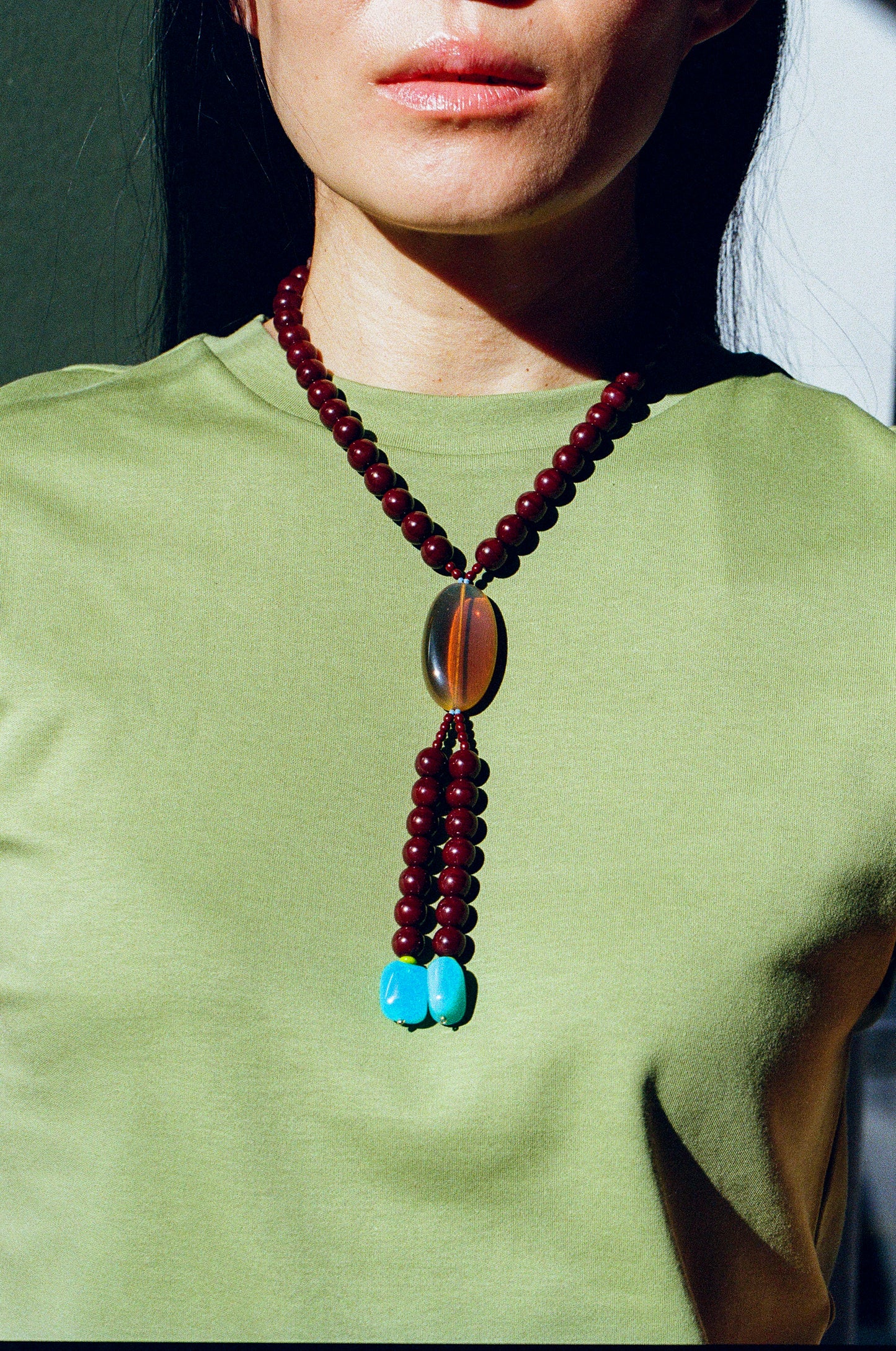 Bolo Tie Maroon