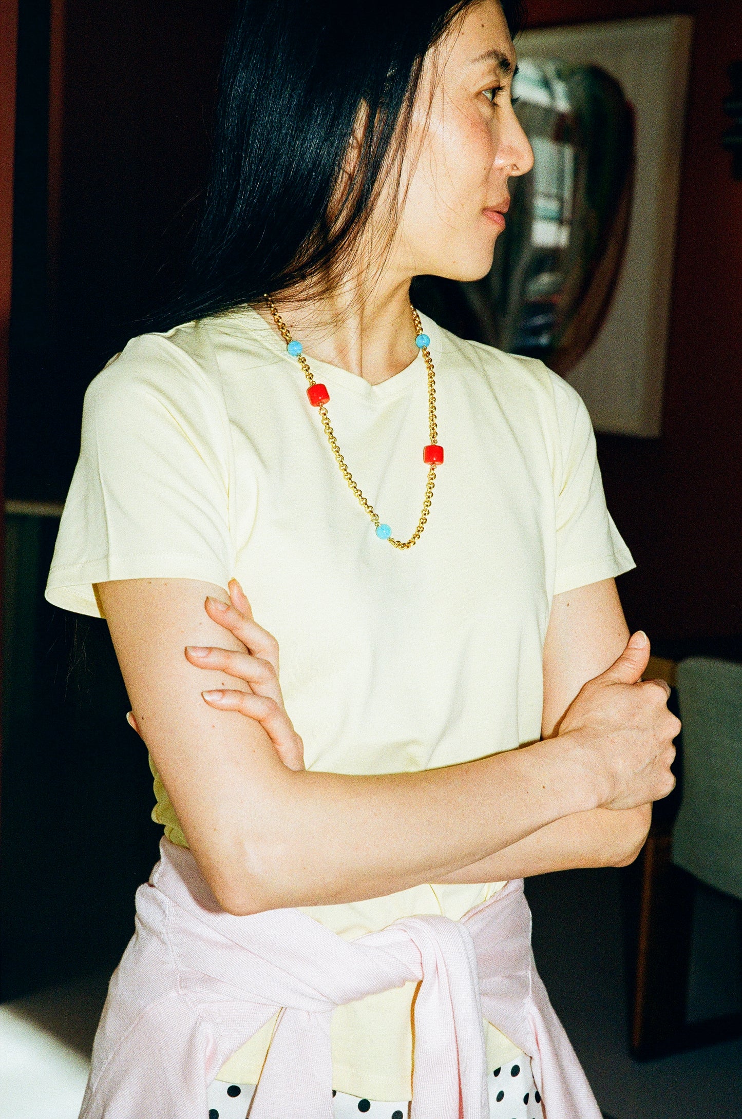 Lungo Chain Red Blue