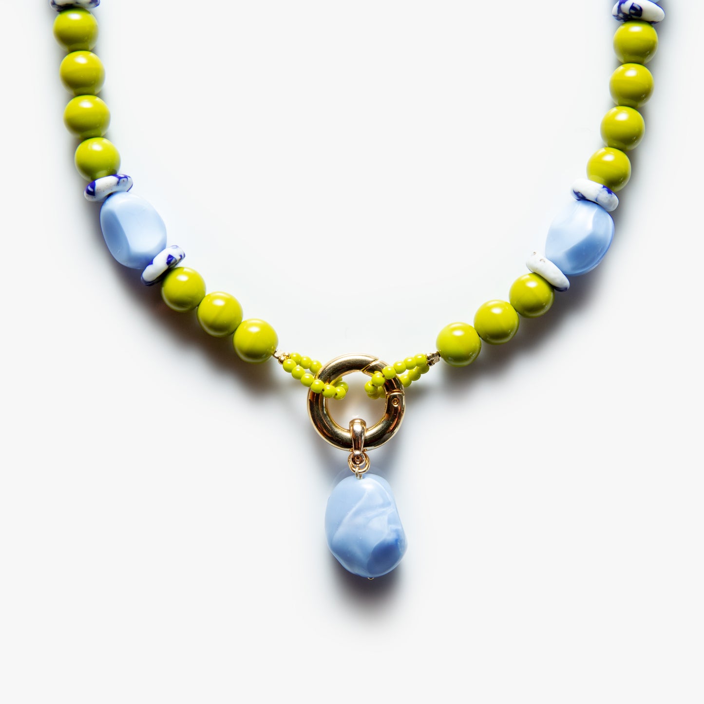 Lobster Clasp Moss Green