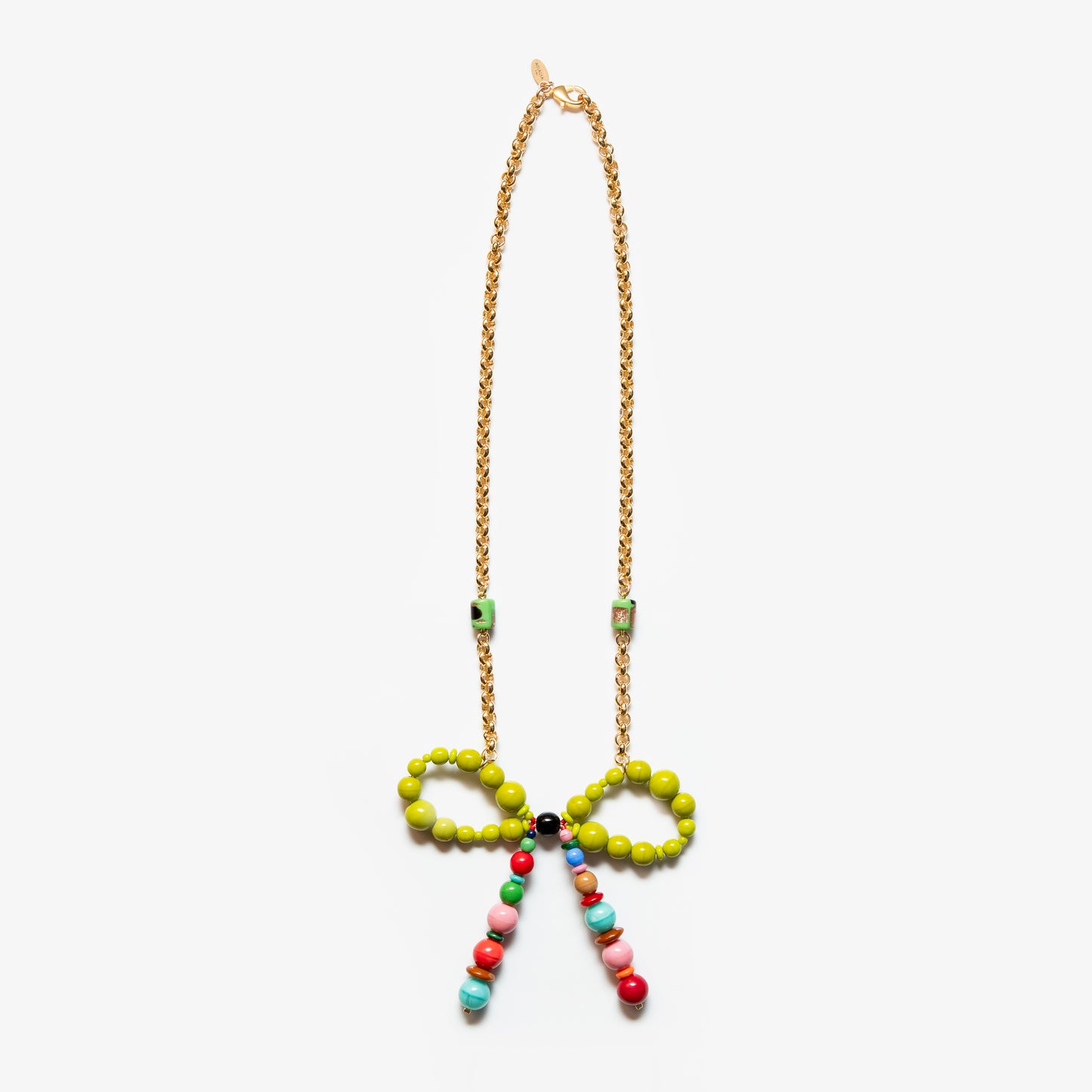 Bow Chain Green Multi