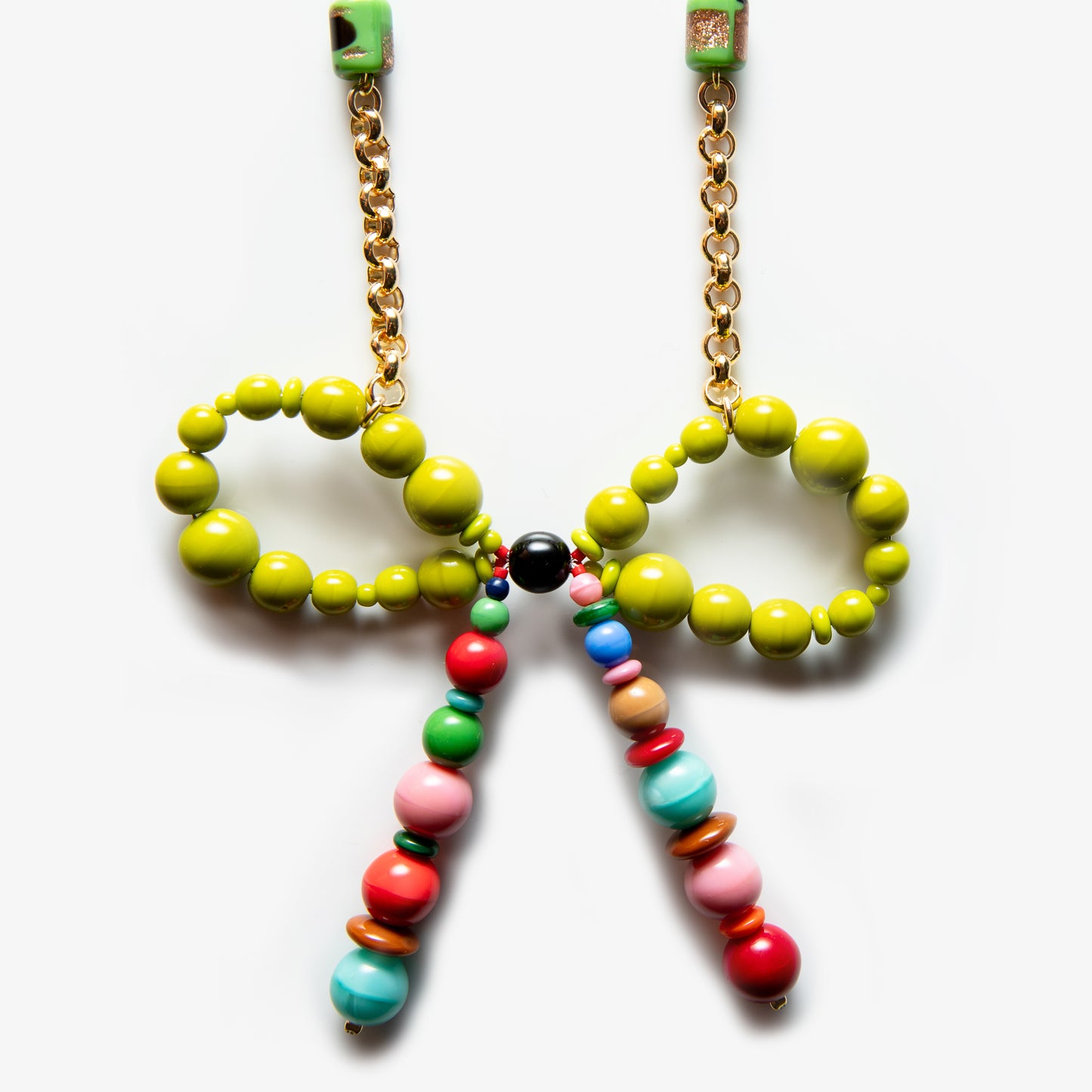 Bow Chain Green Multi