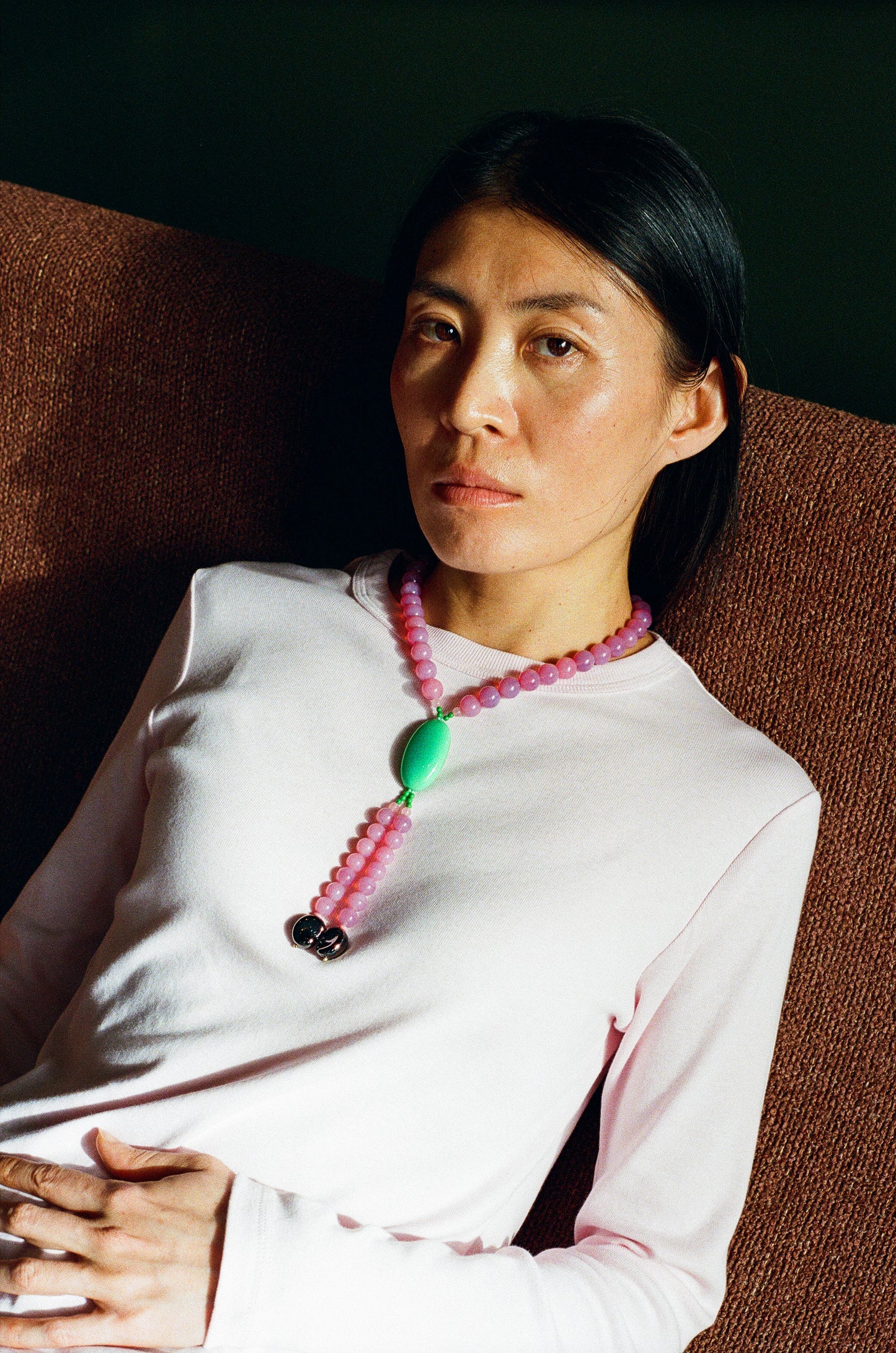 Bolo Tie Pink