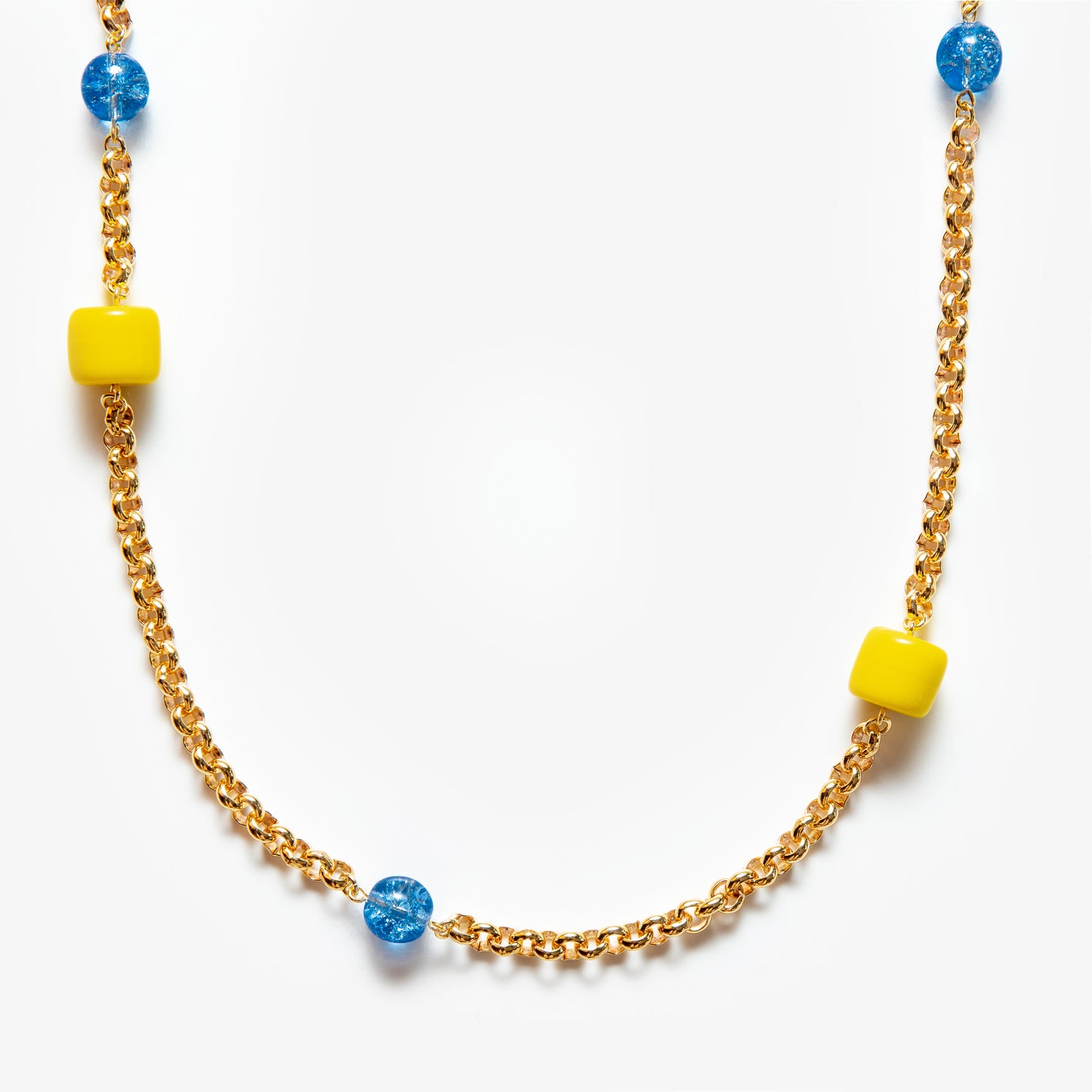 Lungo Chain Yellow Blue