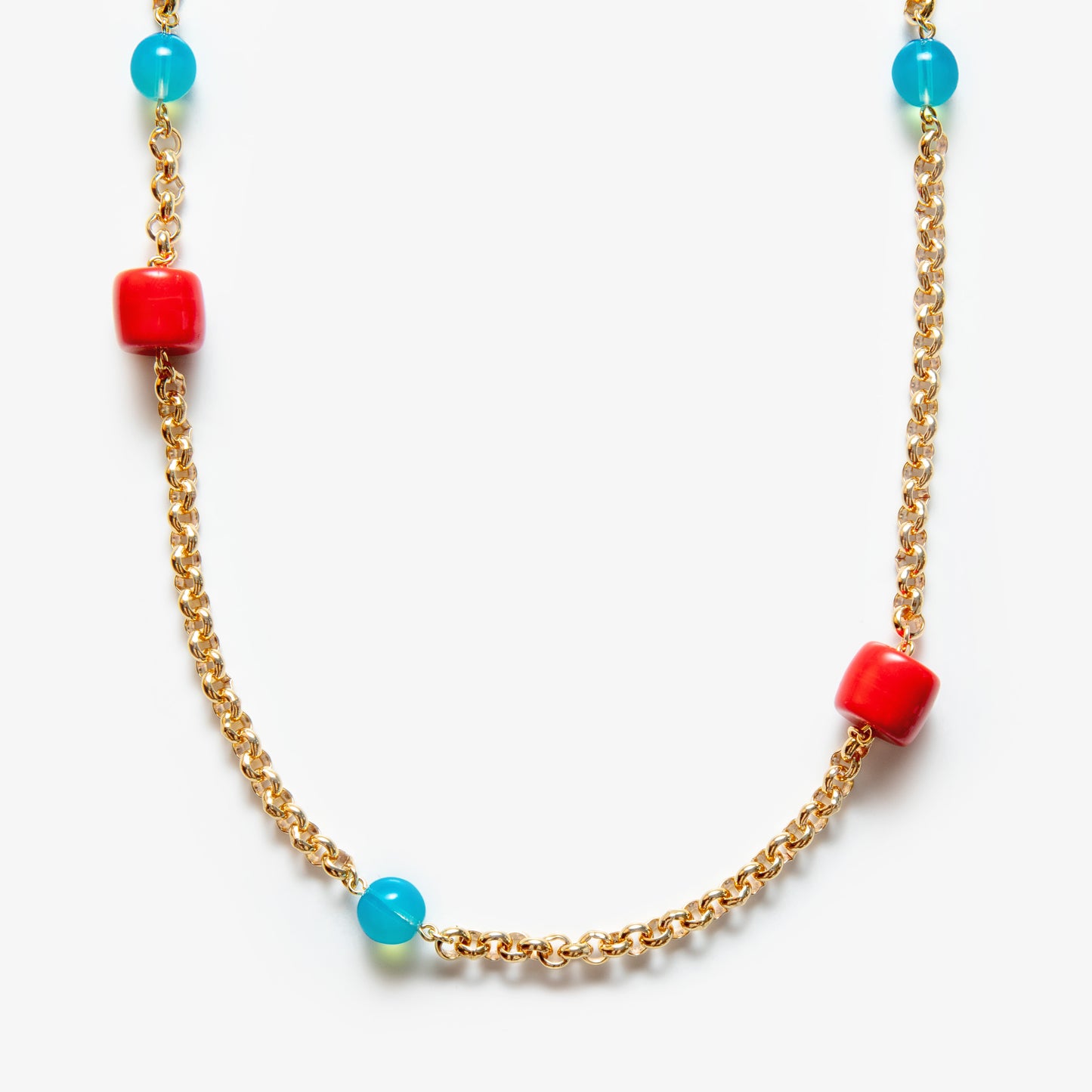 Lungo Chain Red Blue