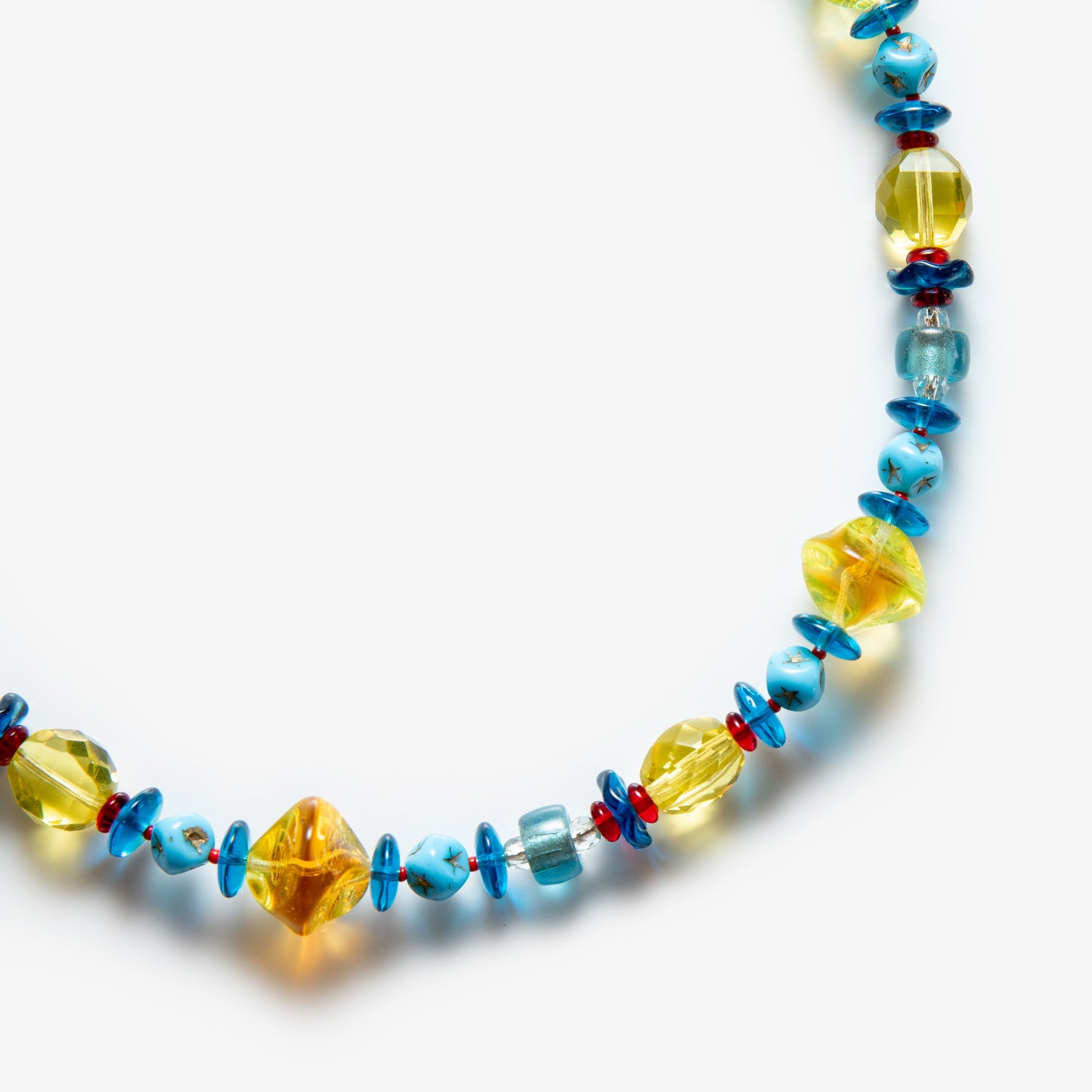 Mini Fancy Blue Yellow