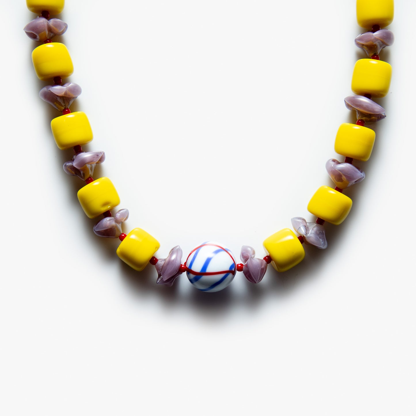 Barrel Necklace Canary