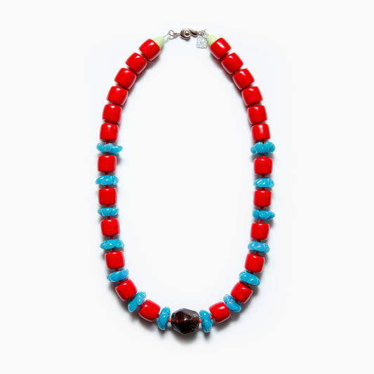 Barrel Necklace Cherry